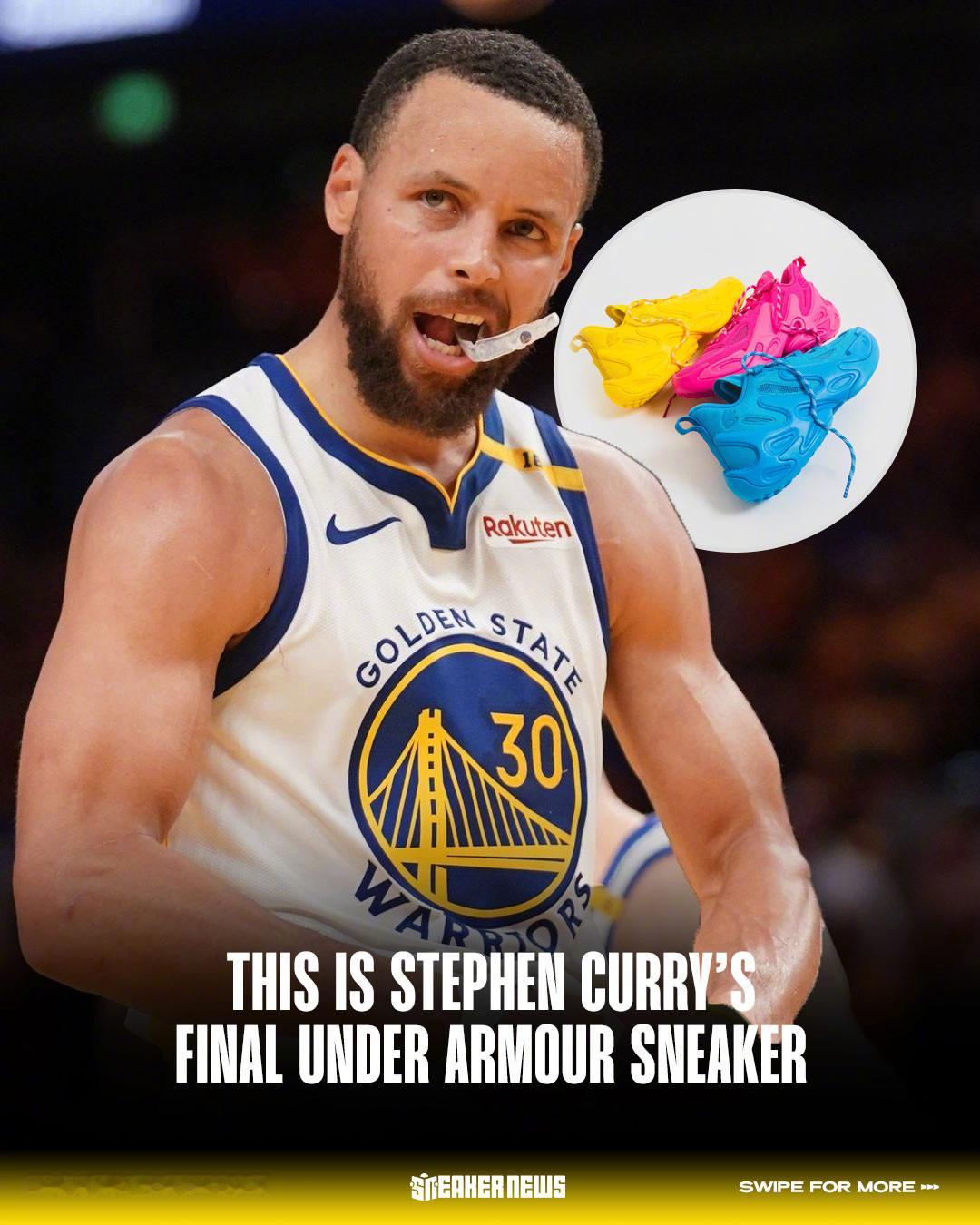 Under Armour Curry 13 正式发布！斯蒂芬·库里与 UA 的最