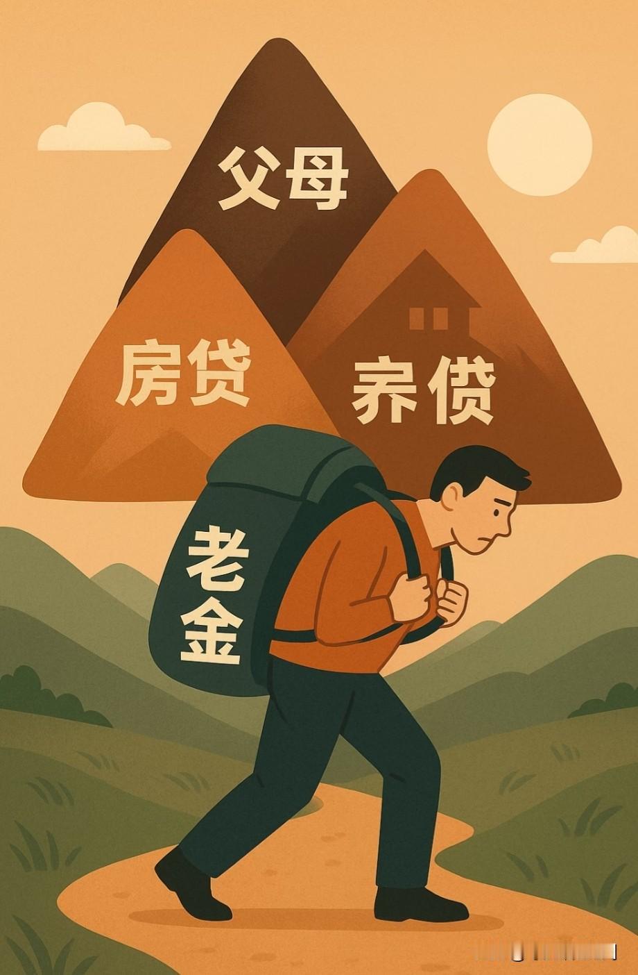 你觉得中年人的压力主要来自哪里                      作为一