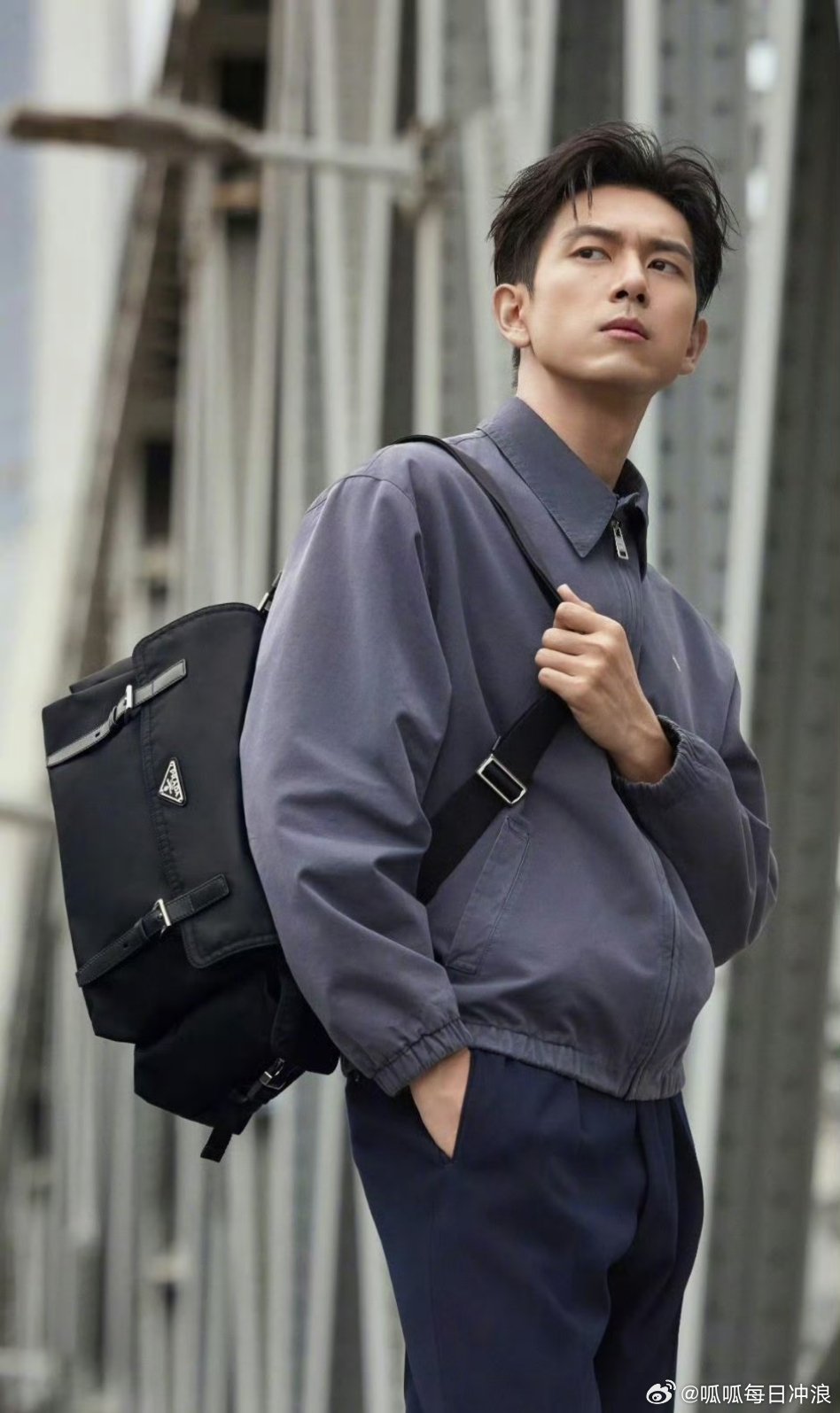 李现、陈昊宇演绎Prada2025七夕大片。 ​​​