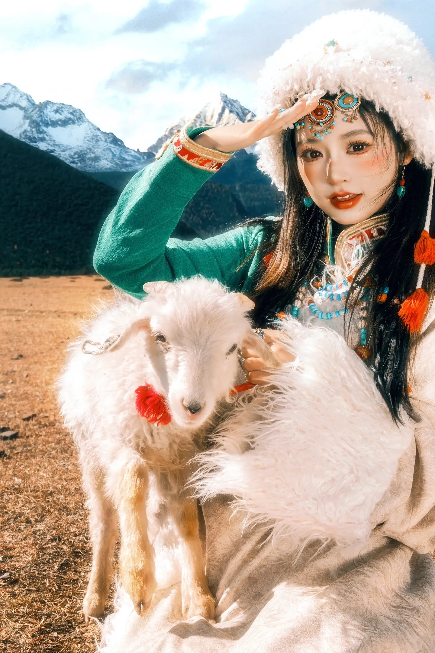答应我！一定要去一次香格里拉。拍一组超有氛围的藏服写真！