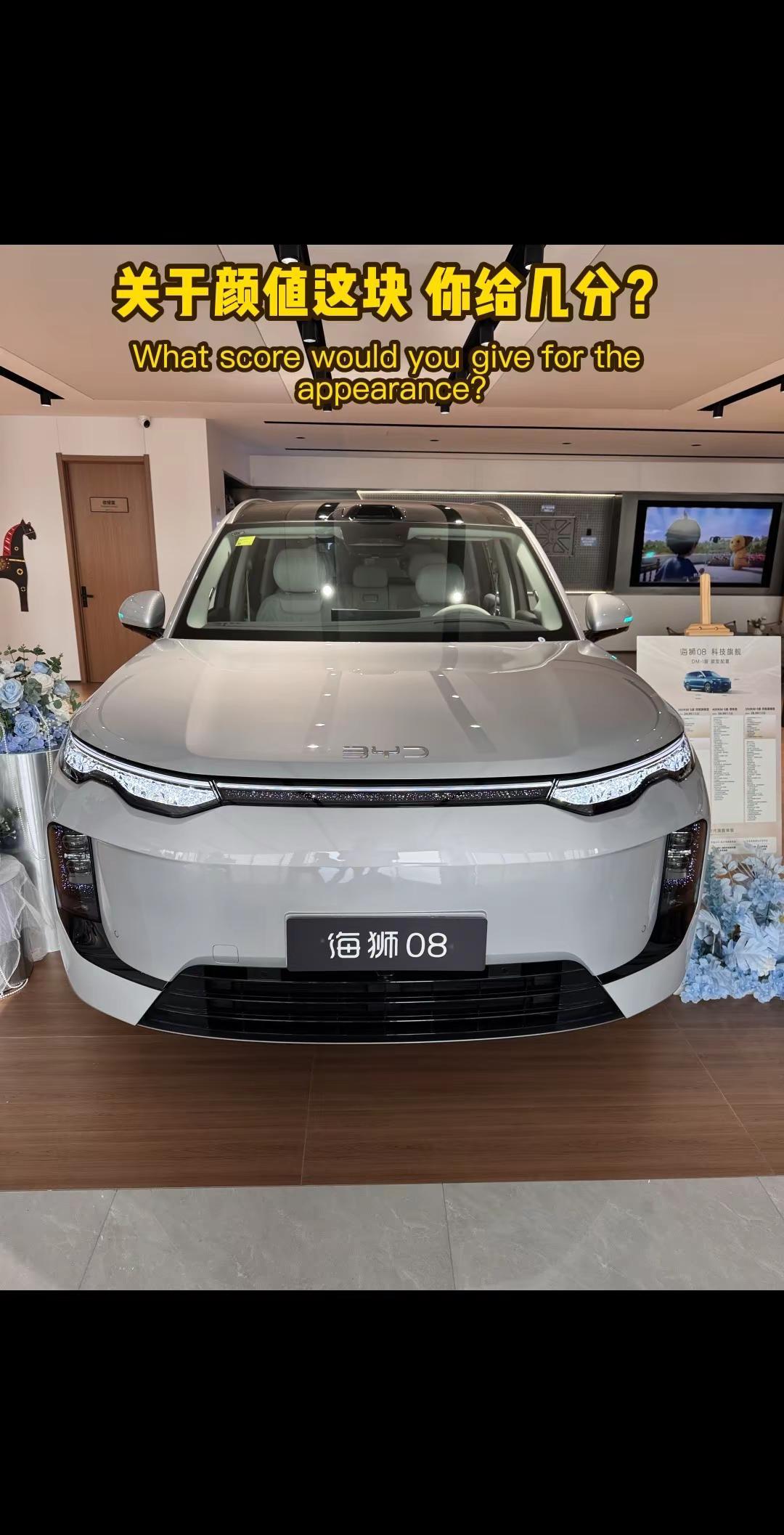 美不美，颜值给几分？ 海狮08 比亚迪汽车 比亚迪海狮08