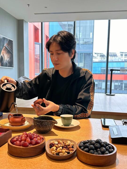 陈坤的中式下午茶，抗炎抗衰老手了