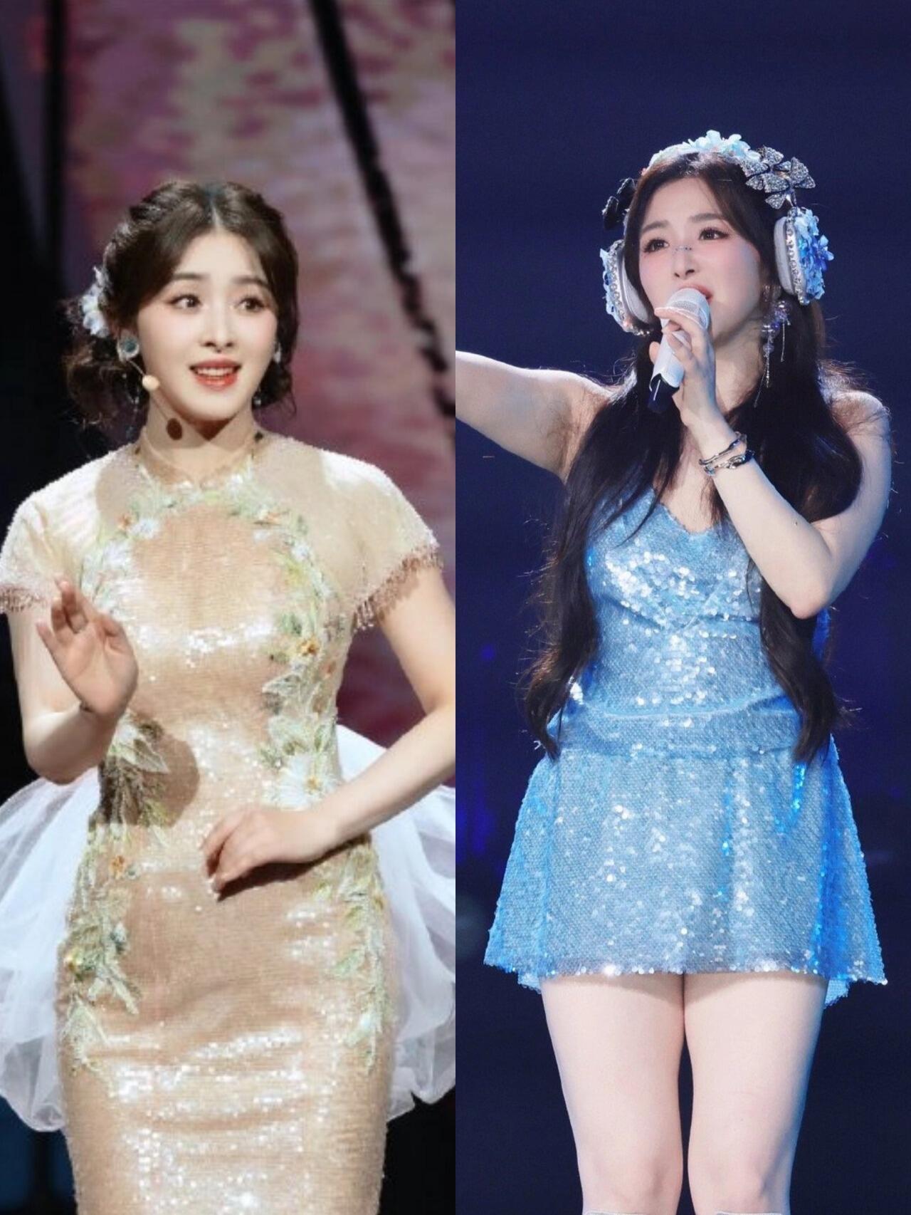 谁说女生一定要瘦？肉肉的张含韵也好可爱！谁敢信这姐已经36了，而且出道20多年了