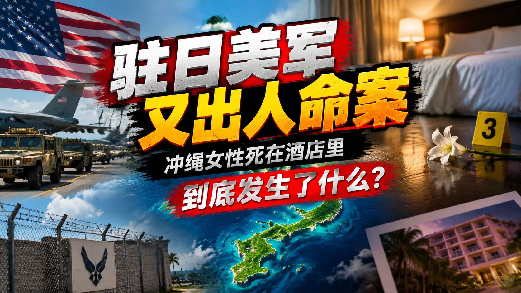 驻日美军又出人命案，冲绳女性死在酒店里，到底发生了什么？