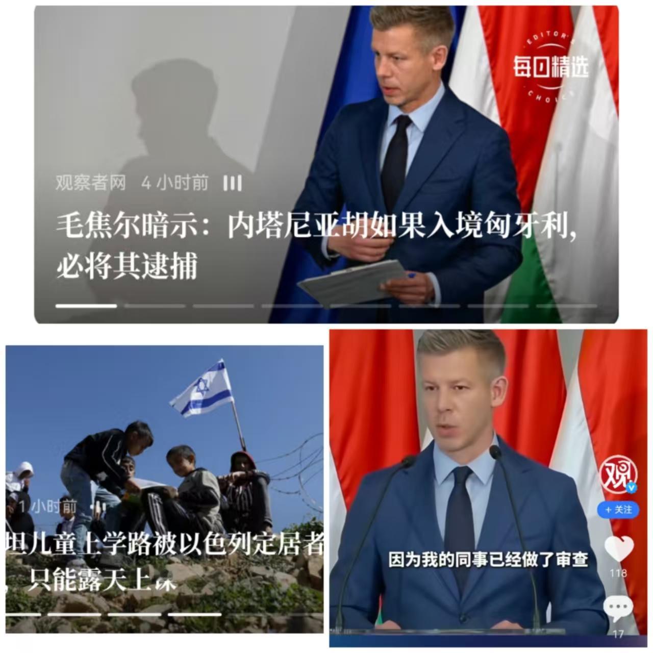 内塔尼亚胡应该是确实犯了反人类罪，不然匈牙利不会声称要逮捕内氏了。
     你