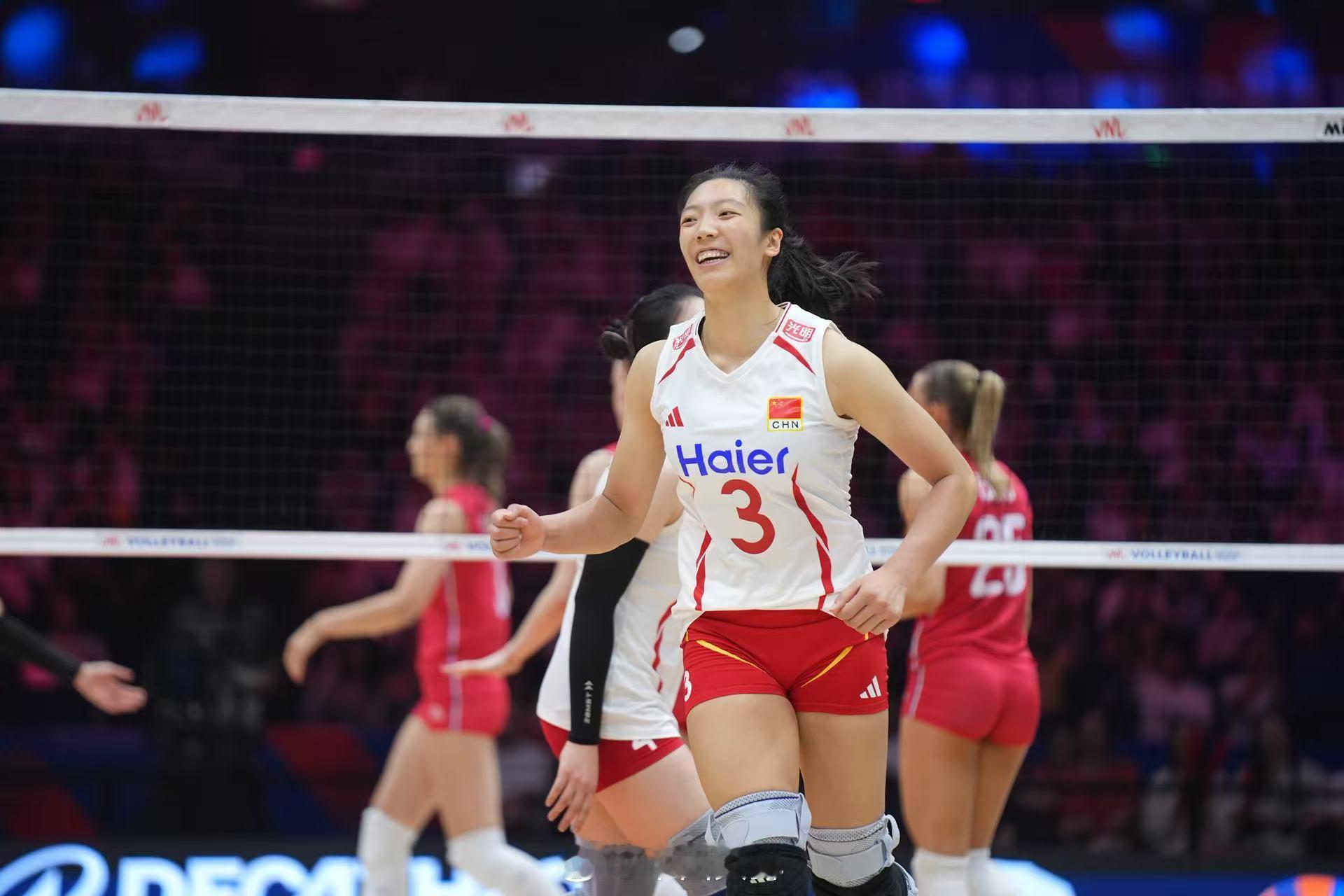 2026年世界女排联赛 中国南京站，中国女排vs塞尔维亚女排，中国女排 以3-0