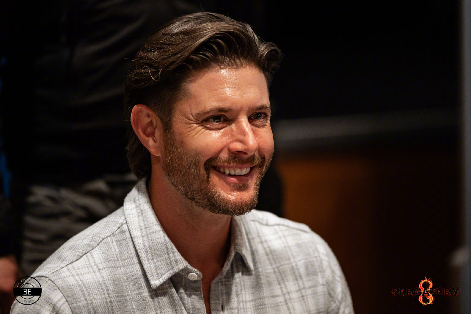 #JensenAckles[超话]# Purcon8漫展见面会分享的一些新图，各