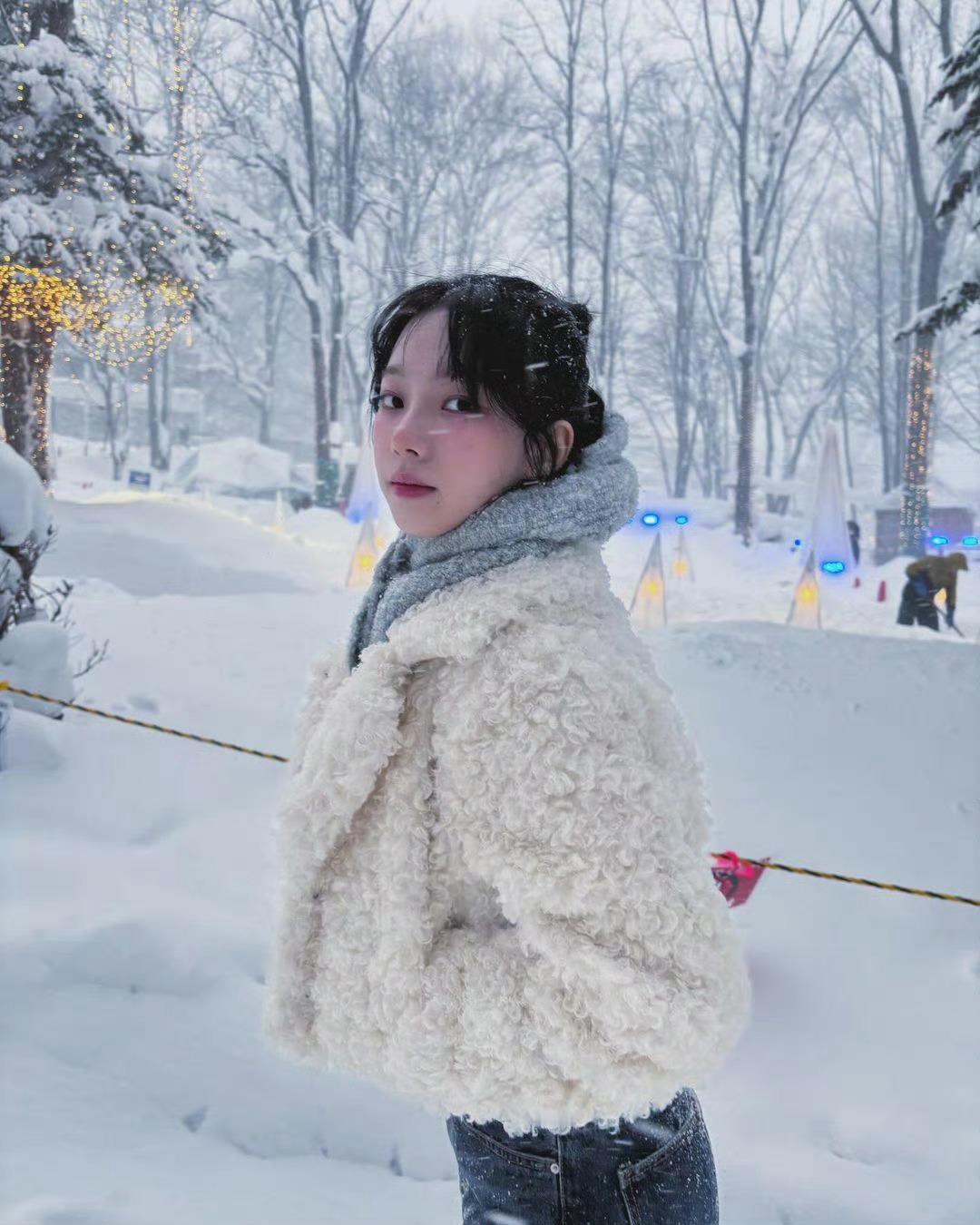 冬日女友来信 柳智敏任意一张都可以成为我的精品女头 ​​​