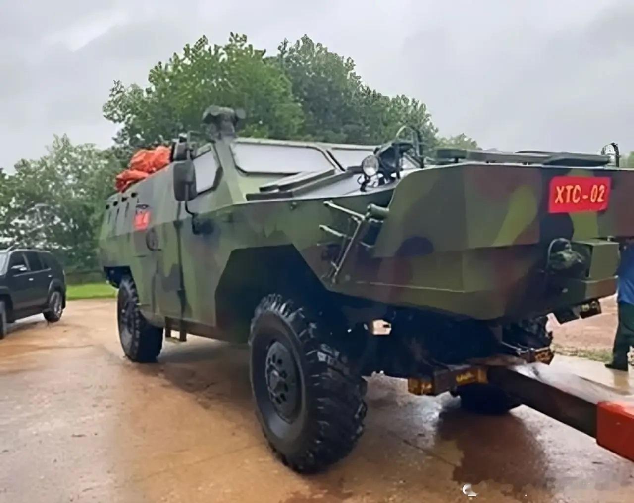 2022年越南开始研制XTC（Xe Tác Chiến战车）-2轮式装甲车，能陆