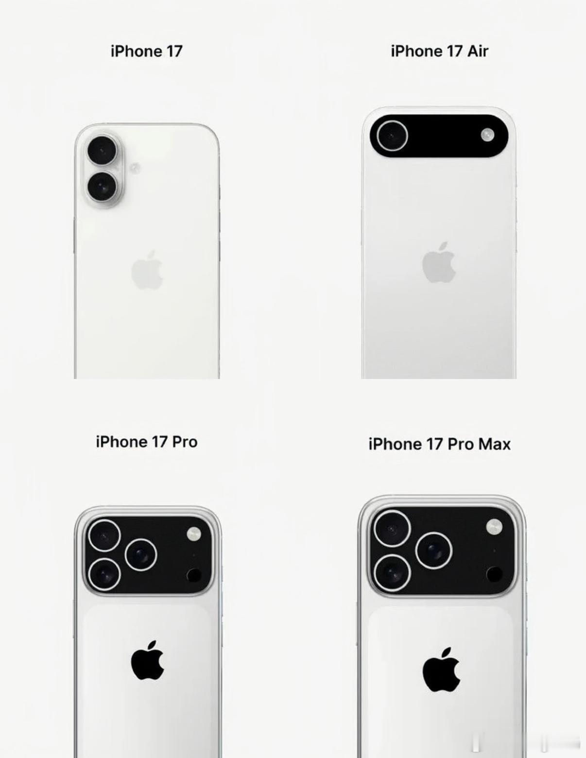 马上9月了iPhone 17系列四款机型大家准备买哪款？[doge]iphone