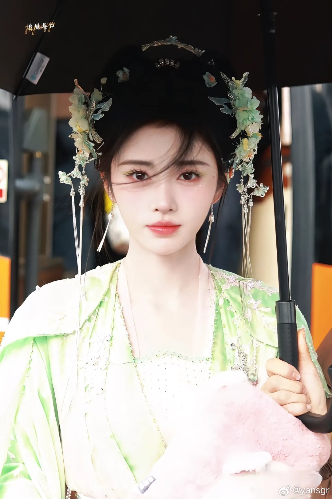 鞠婧祎  jjy鞠婧祎花间令 jjy鞠婧祎杨采薇“在某个不知名的角落许你岁岁平安