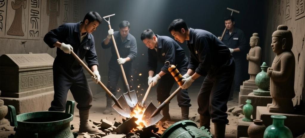 2020年10月，徐州警方在古玩店发现商代青铜器后，侦破一起考古人员涉盗墓案。多