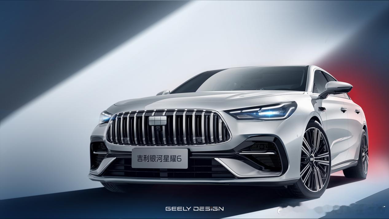 不只是车，是移动的艺术品！银河星耀6，定义新美学 🚀 吉利汽车 设计之美吉利银