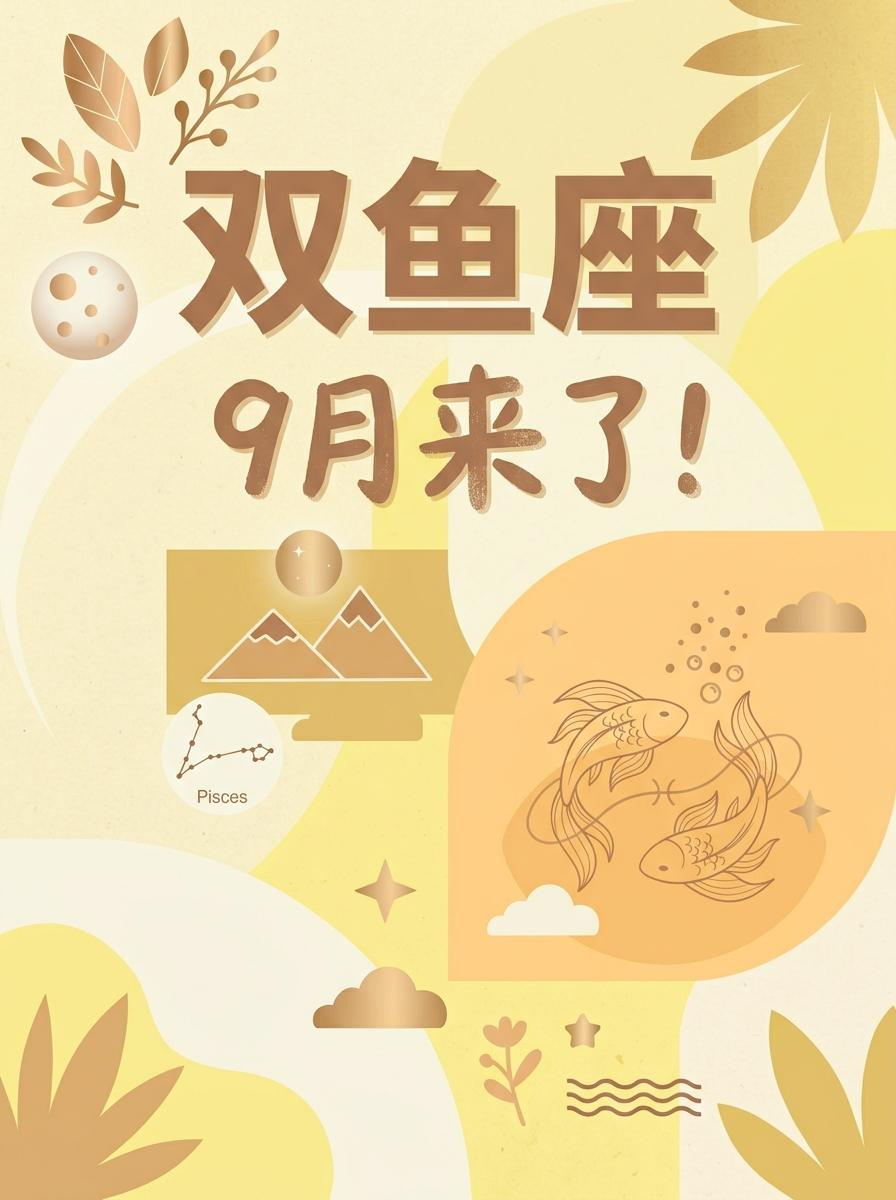 9月双鱼座，头脑在线，靠精准筛选赢麻了！。参考太阳+上升