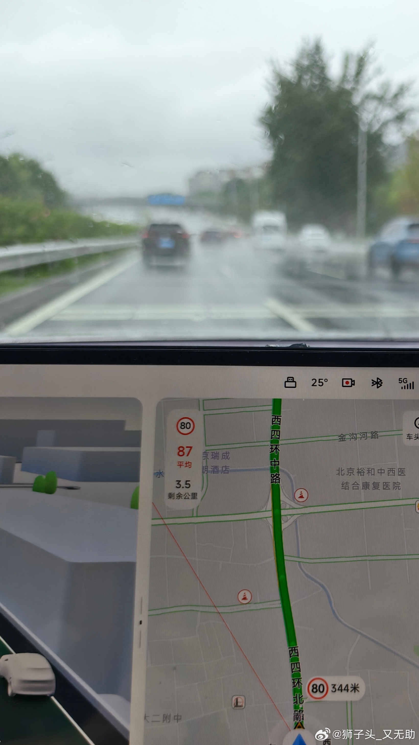 什么智驾，什么vla2.0，什么小蓝灯，这就是哪怕北京下着雨，我每天的上班状态急