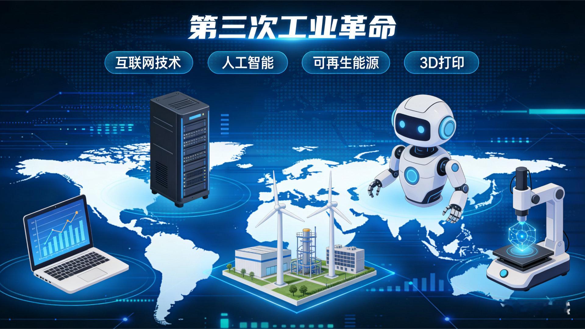 第四次工业革命每一次革命都是百倍生产力提升！18世纪第一次工业革命，蒸汽机取代苦