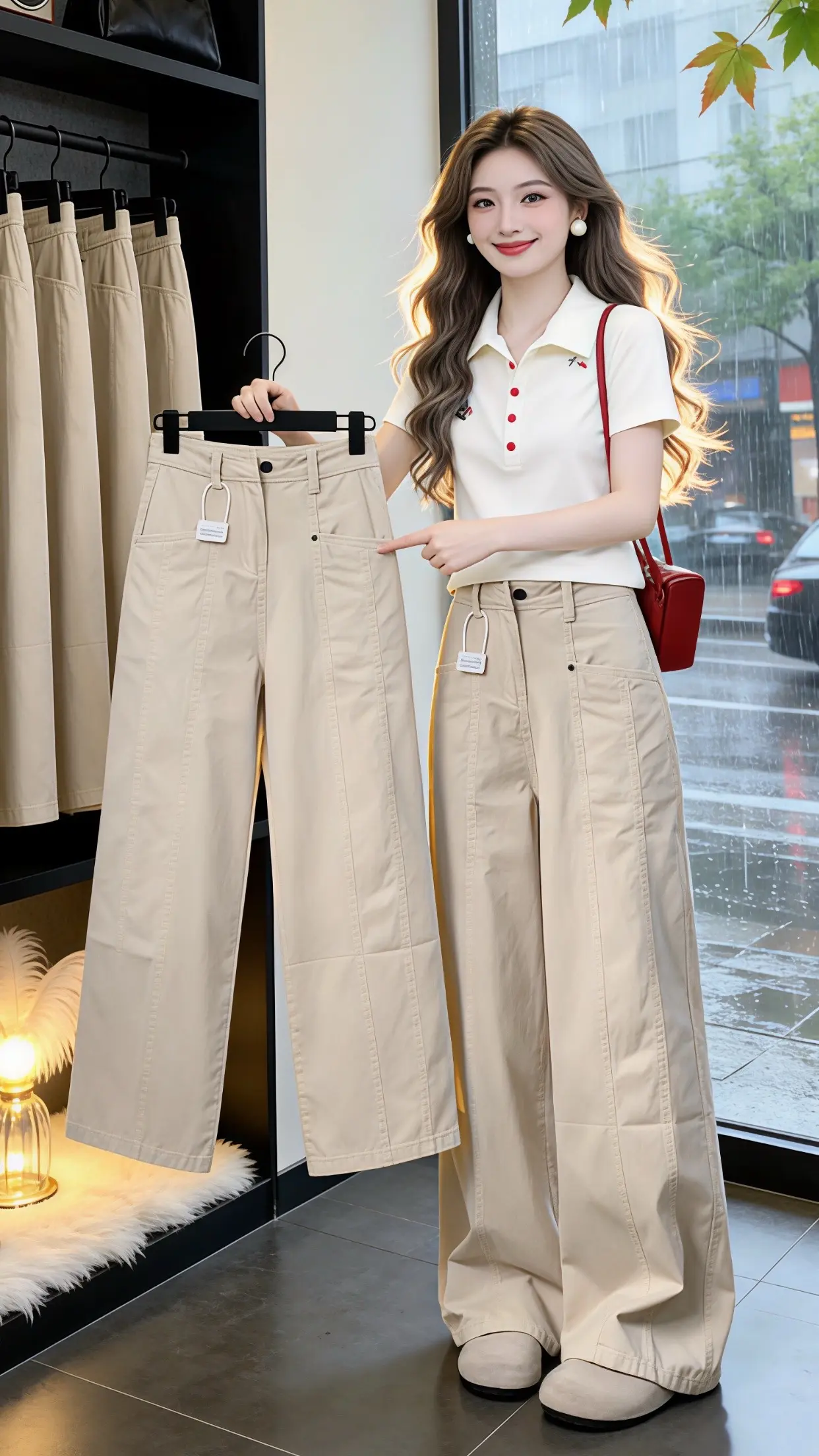 一眼就爱上的神裤 一眼就心动的夏季穿搭 显瘦显高显腿长裤子 穿出自己的...