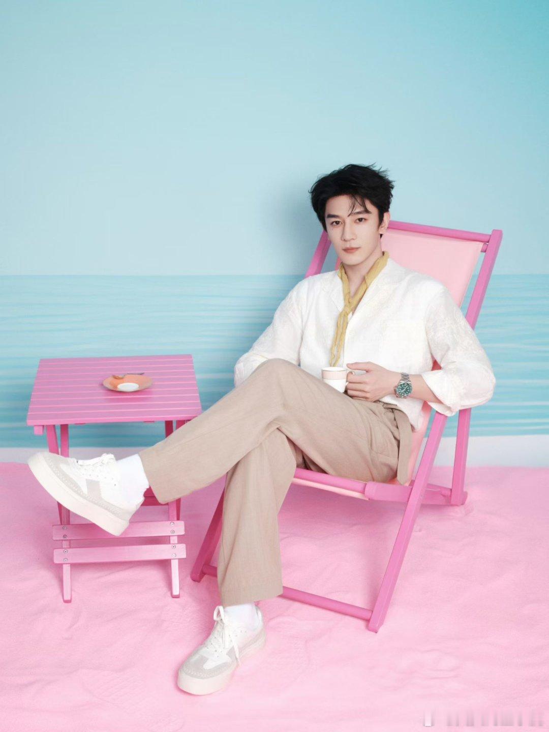 演员夏之光  —🔹浪琴表全新康卡斯潜水系列主题派对          静享时光