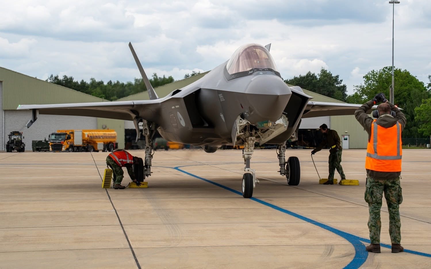 荷兰空军（RNLAF）第313“老虎”中队 F35A今日肥电军用飞机信息汇 Ph