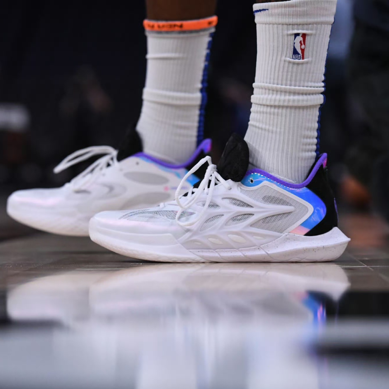 近两天NBA球员球鞋上脚精选：库明加 李宁 闪击 12 淬炼小凯文-波特 李宁 