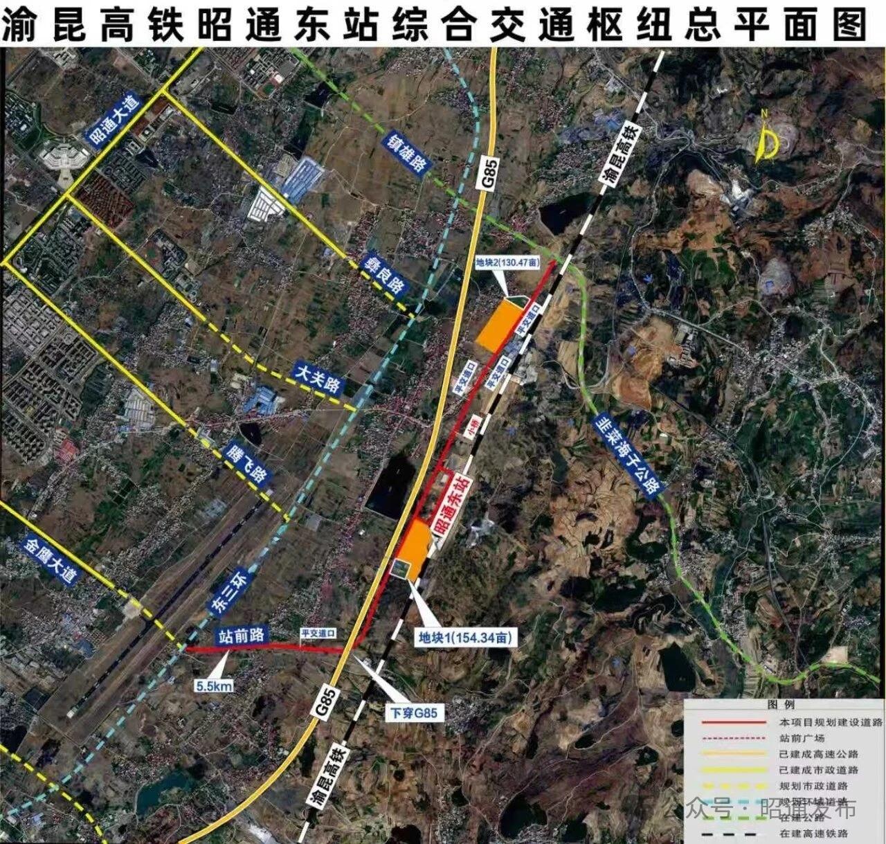 云南昭通龙汛路至韭菜海子公路是昭通中心城市提升配套工程，是连接镇雄路通往昭通东站
