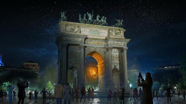 米兰冬奥会有2座主火炬这是奥运与残奥历史上的首次，两座主火炬将分别设置在米兰的和