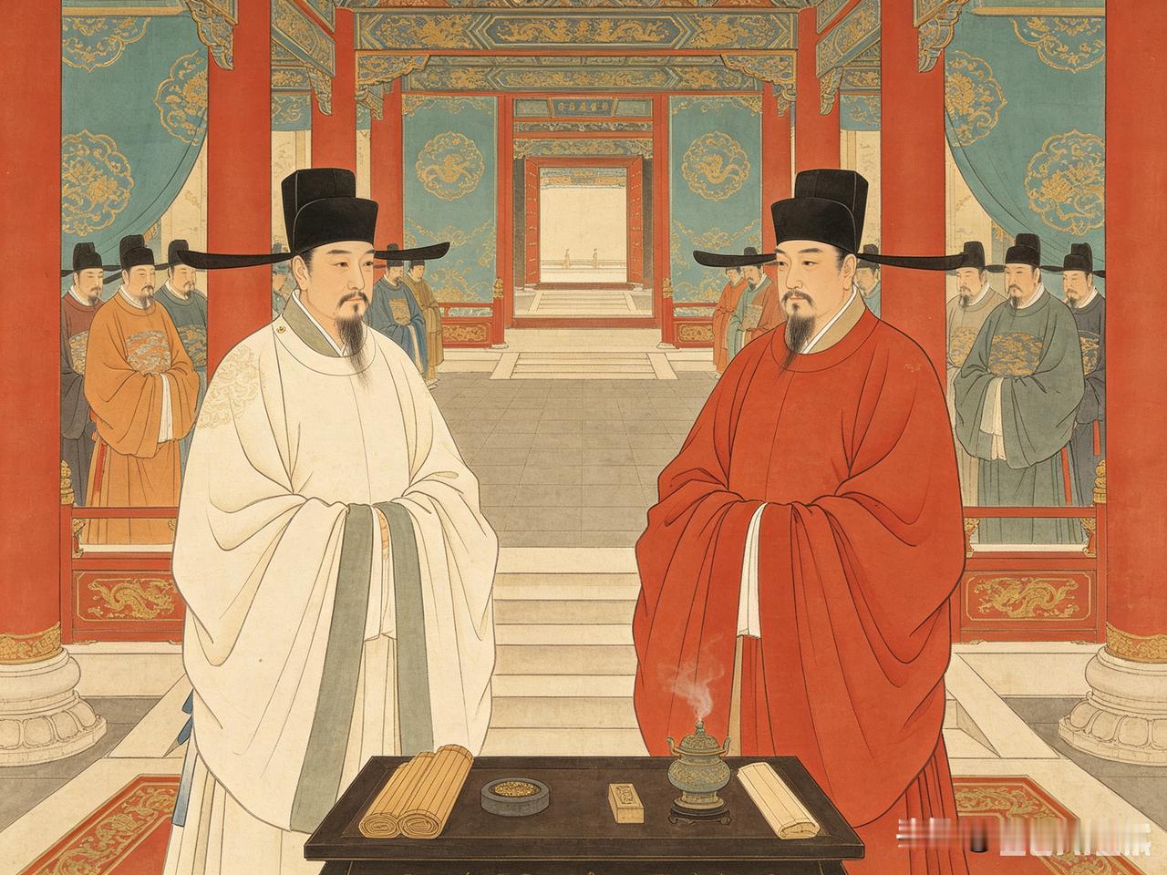 说起宋初的政坛，赵普和卢多逊这两个名字，总是绑在一起。一个是开国元勋，靠“半部《