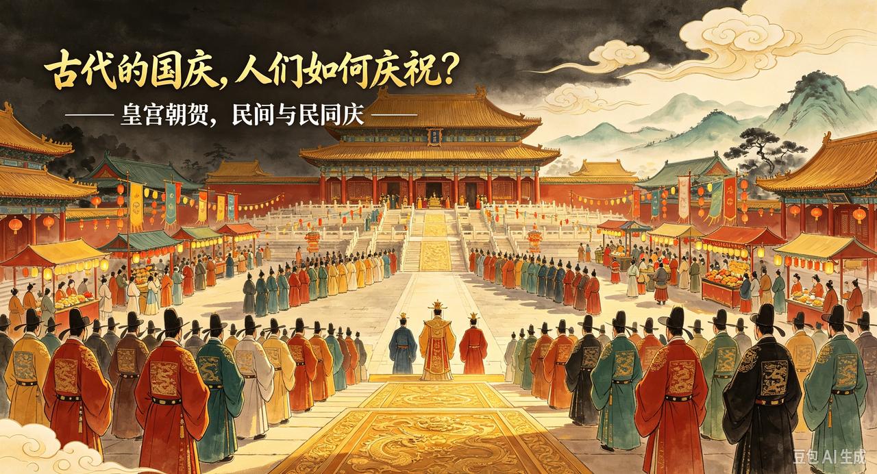 古代的国庆,人们是如何庆祝的?作者加速成长计划很多人以为“国庆”是现代才有的概念