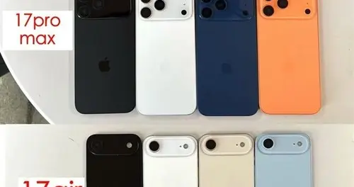 iPhone 17系列全部配色亮相，你喜歡哪個?