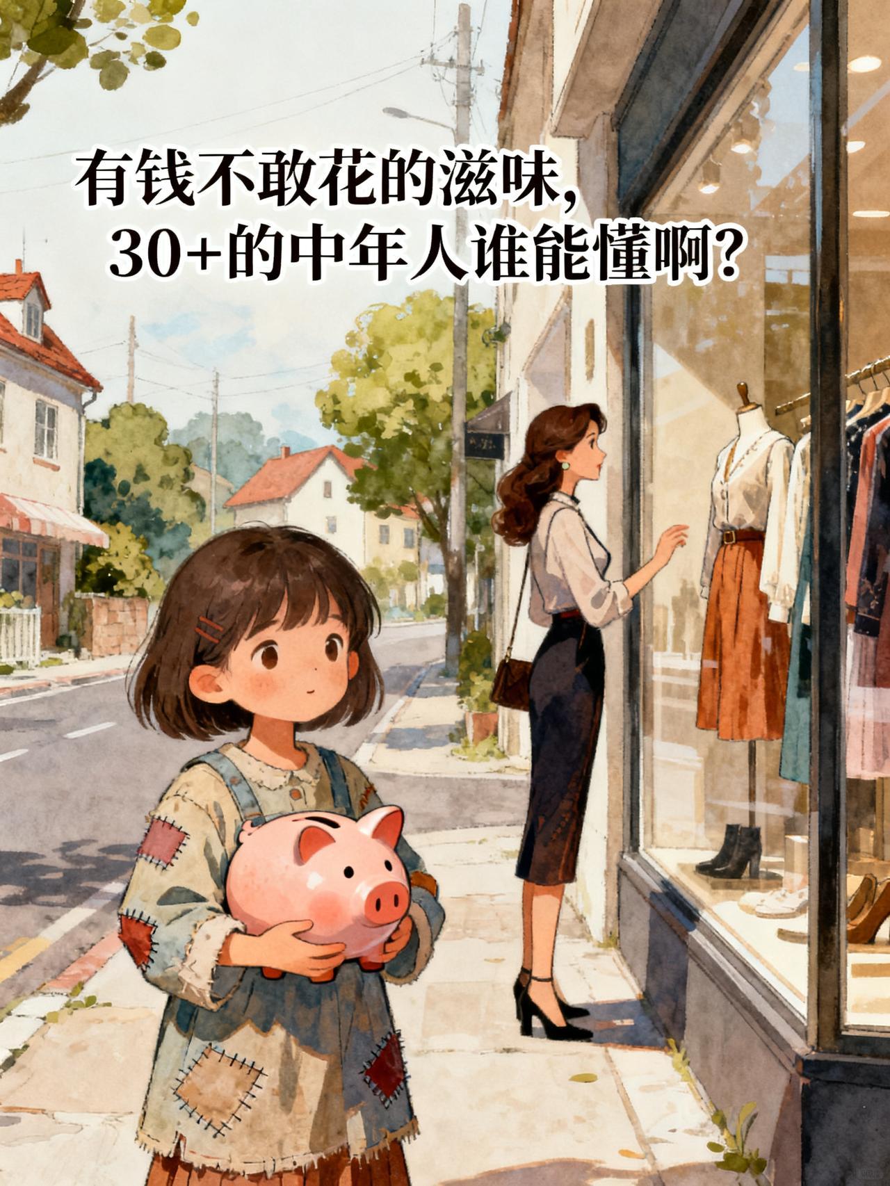 36岁有钱不敢花，都是爸妈省吃俭用害的
有钱不敢花的滋味，30+的中年人谁能懂啊
