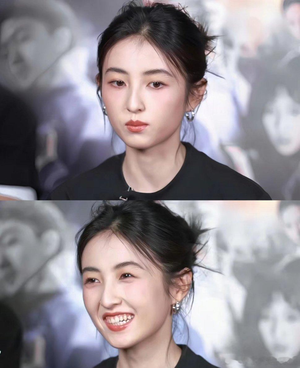 张子枫妹妹这嘴真是樱桃小嘴，好mini ​​​