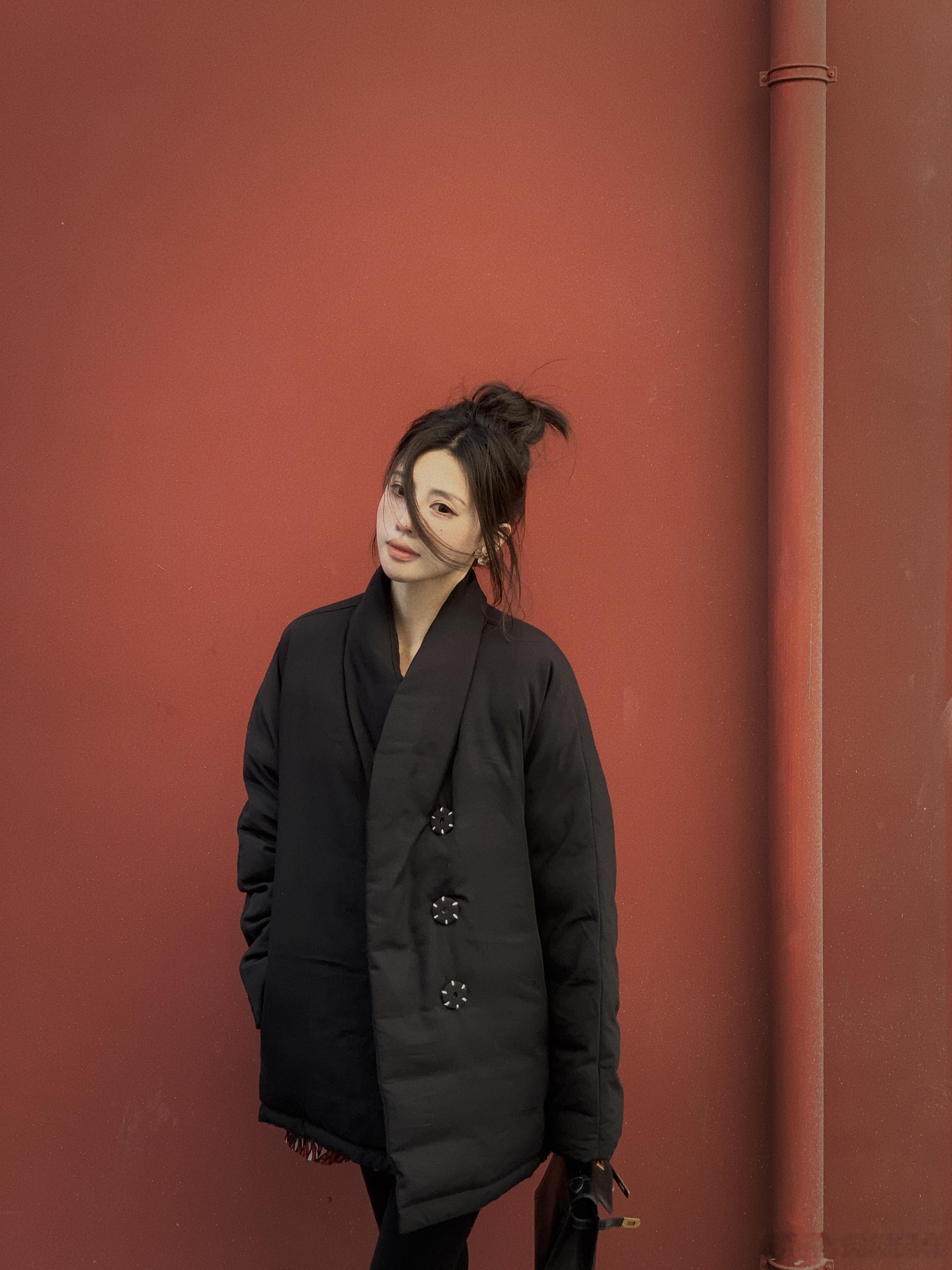 评论区安排一件小众私服 中式鹅绒服 ​​​