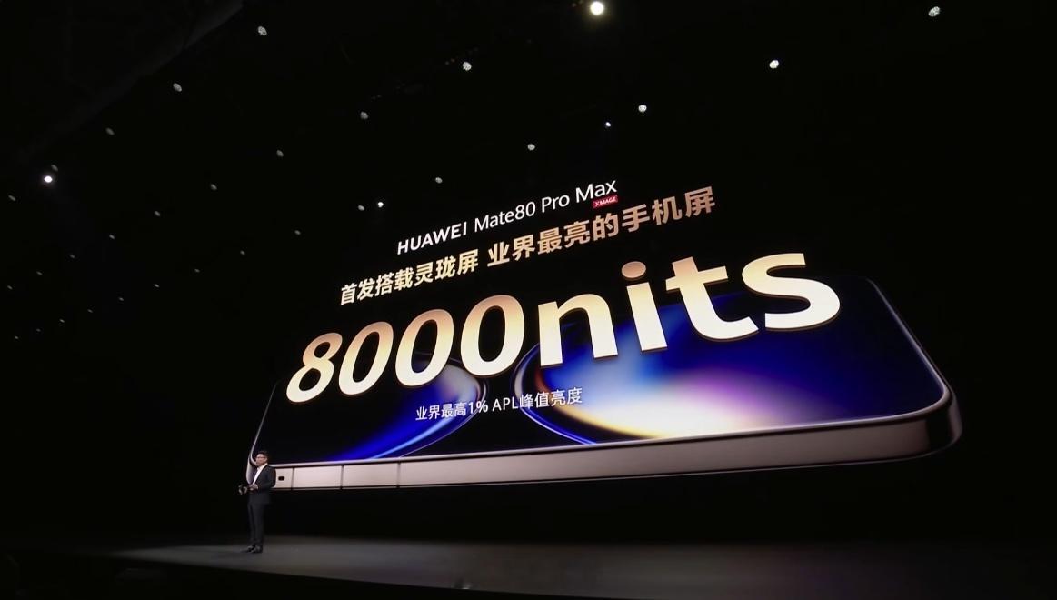 最高可以实现1% APL 峰值亮度8000nit，主要是用Tandem OLED