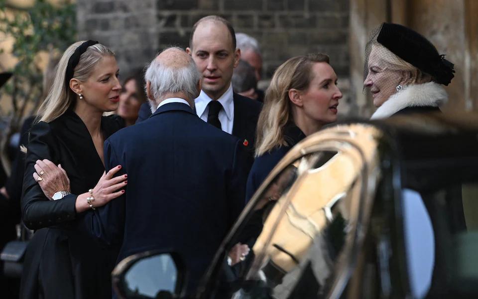 2025年10月30日，肯特迈克尔王子夫妇带着他们的儿子Lord Frederi