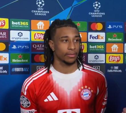 欧冠  🗣️迈克尔·奥利塞谈到半决赛对阵巴黎圣日耳曼的比赛时说：“这场比赛意义