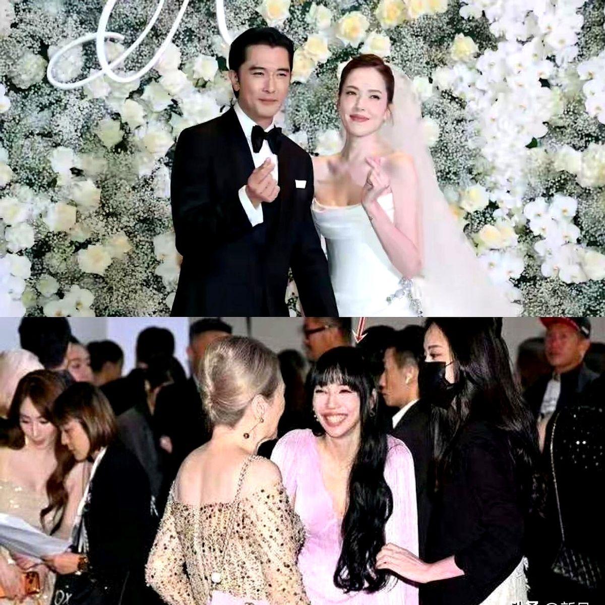 邱泽没有预料到，

他和许玮甯的婚礼，主角竟然不是他们自己。风头全被李靓蕾抢走，