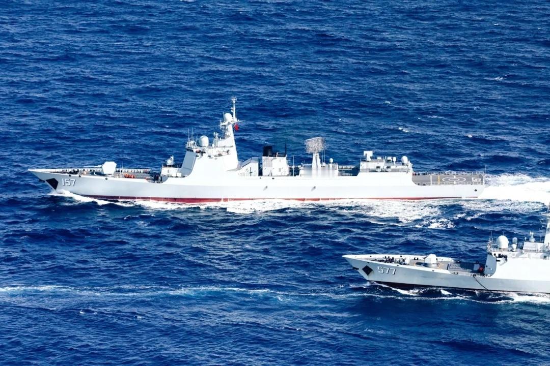 东海雄狮，改进型052D丽水舰好图