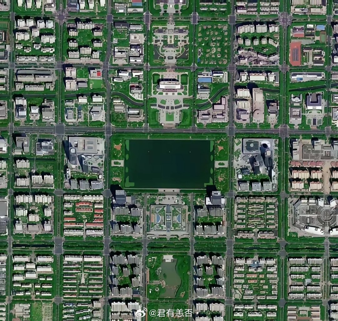 这是哪座城市，跟电路板似的 ​​​