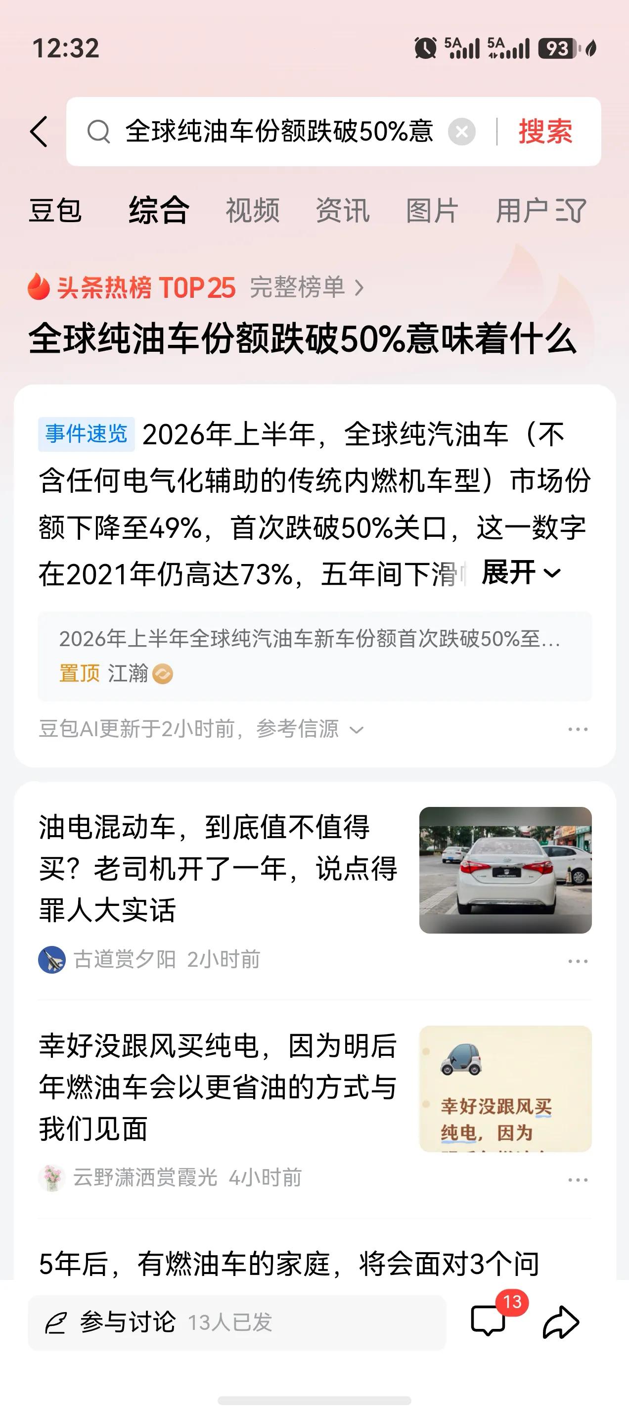 油车恐怕是越来越没有未来。单纯从大趋势来看，无人驾驶应该是大势所趋吧。无人驾驶的