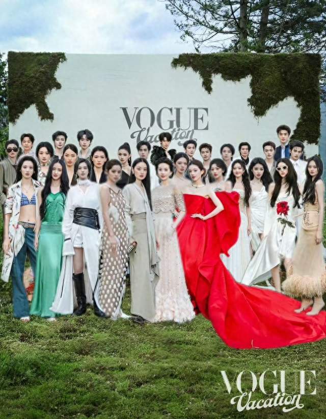 VOGUE明星出图刷屏！百花齐放不靠仙女裙，审美终于不内卷了