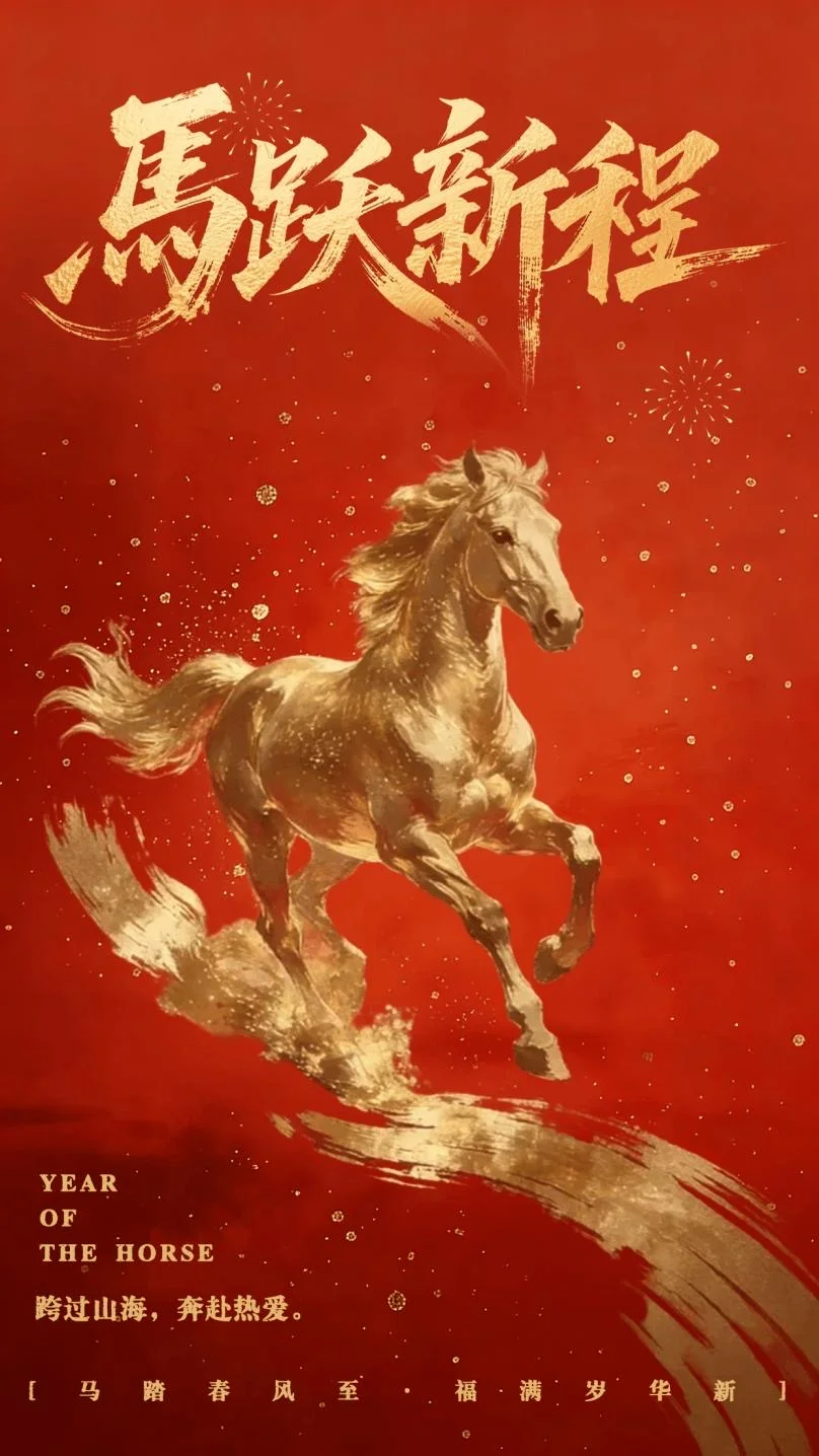 马跃新程，马年行大运