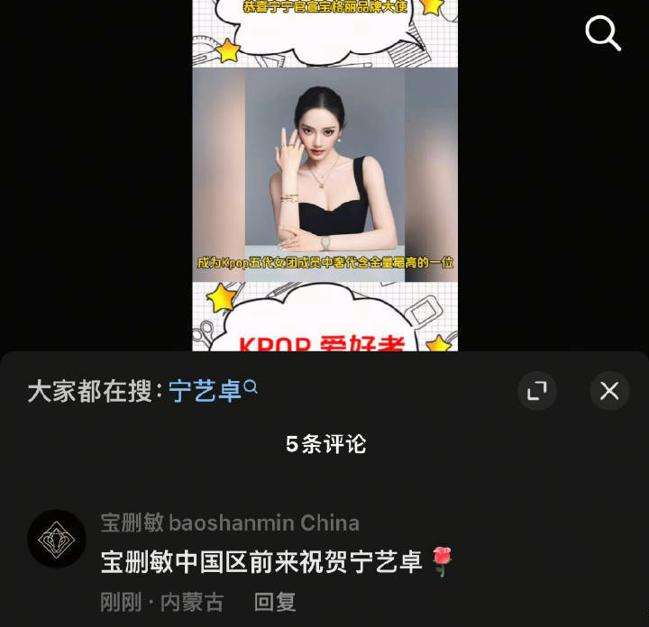 柳智敏 宝删敏前来祝贺 品牌格局有： ​​​