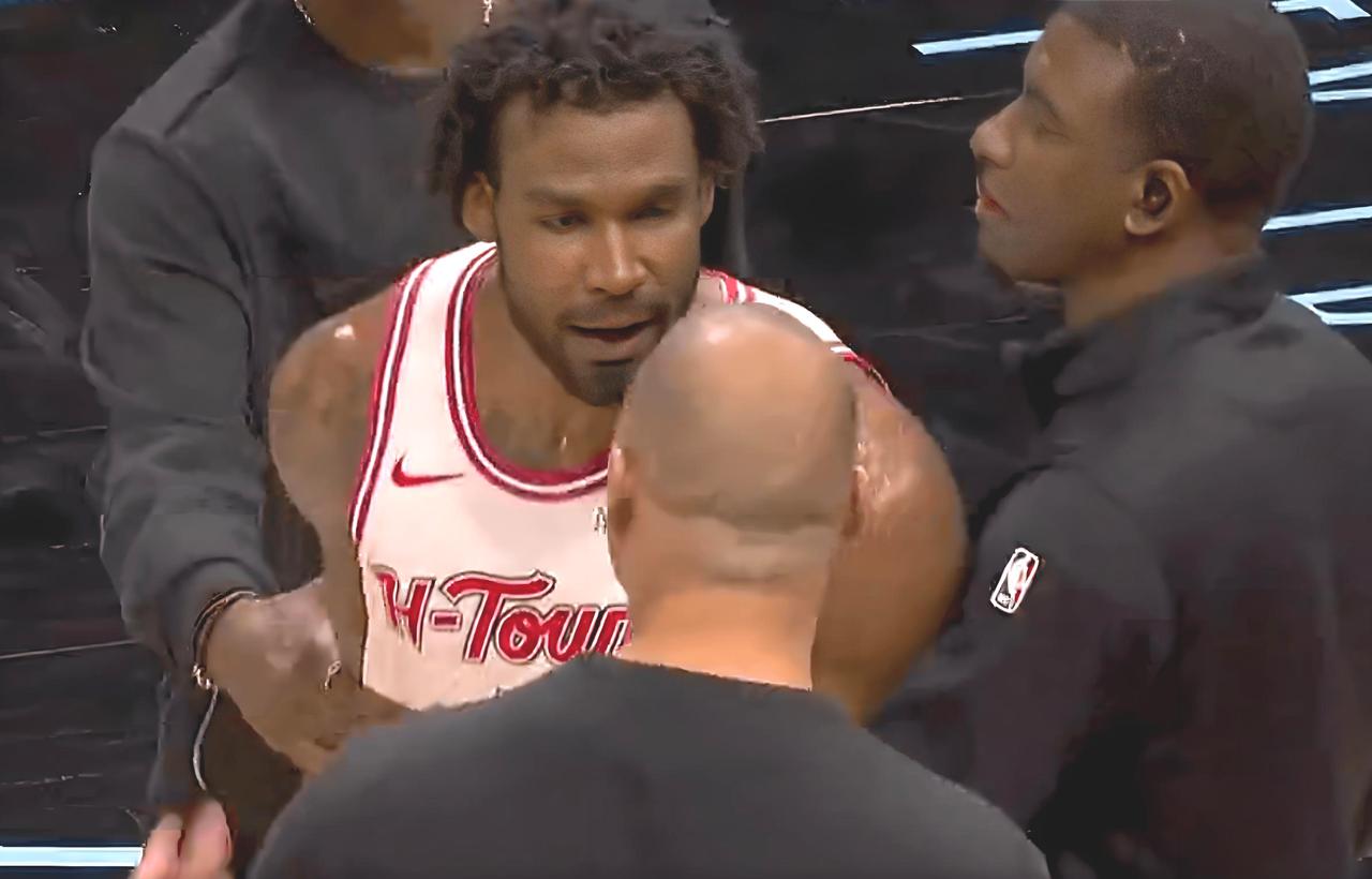 内讧，乌杜卡不满伊森防守漏人，场下二人发生激烈争吵！

今天凌晨举行的一场NBA