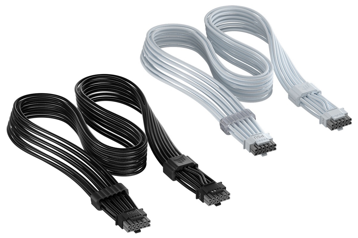 美商海盗船带来新款供电线ThermalProtect PCIe 5.1 600W