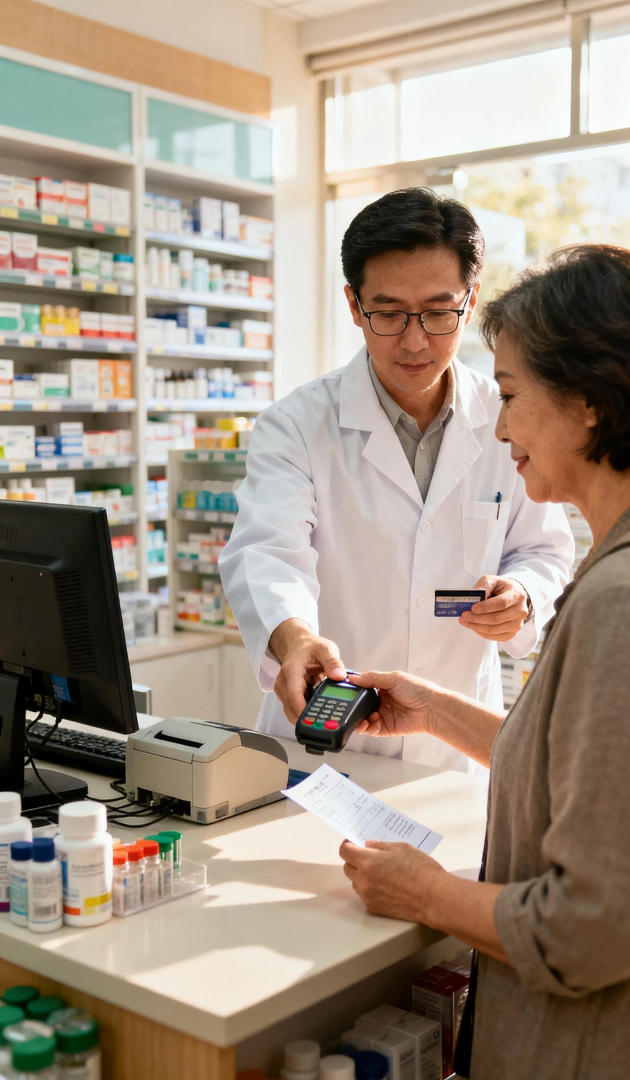 药房买药时店员神操作，差点让我多付100元，一定要小心。
事情是这样的，我去药房