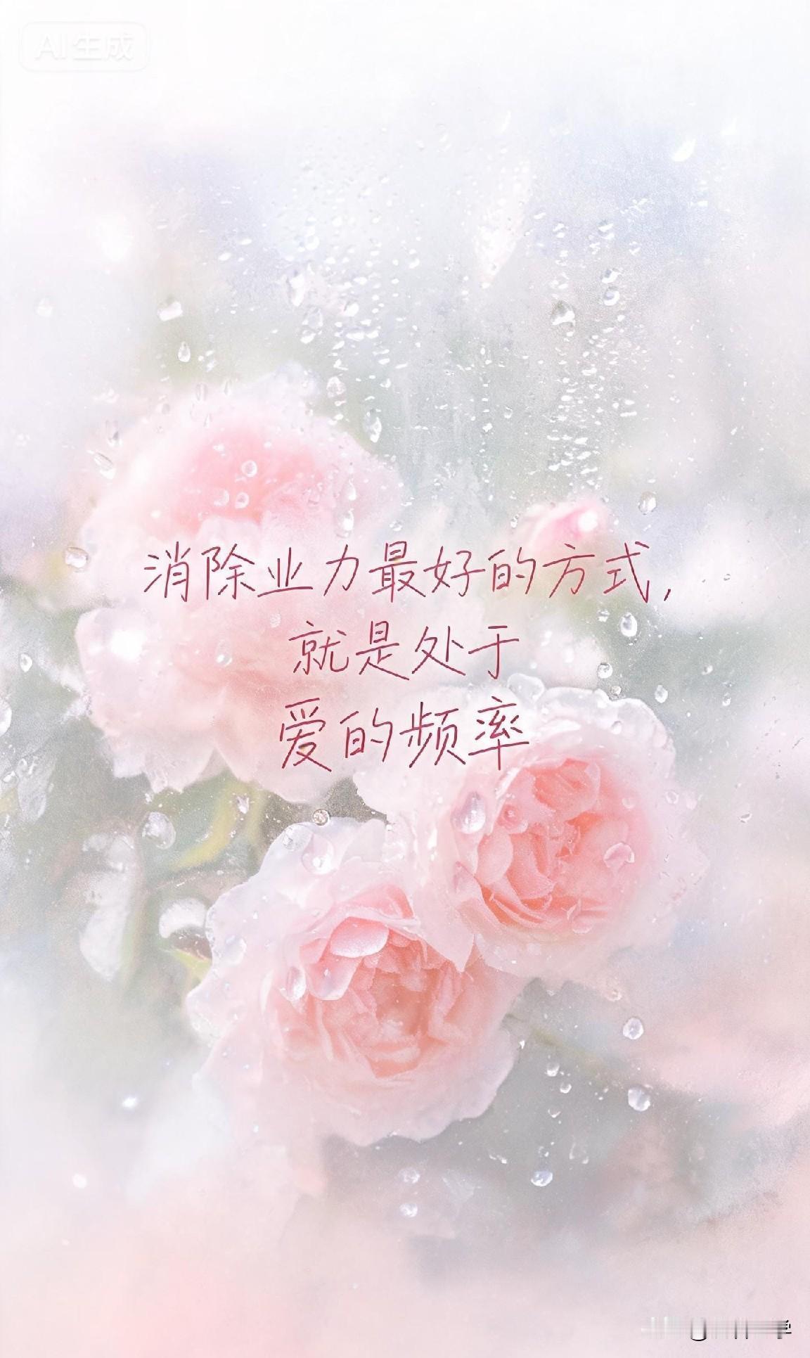 消除业力最好的方式，就是处于爱的频率

《华严经》有言：“一切唯心造。”
很多人