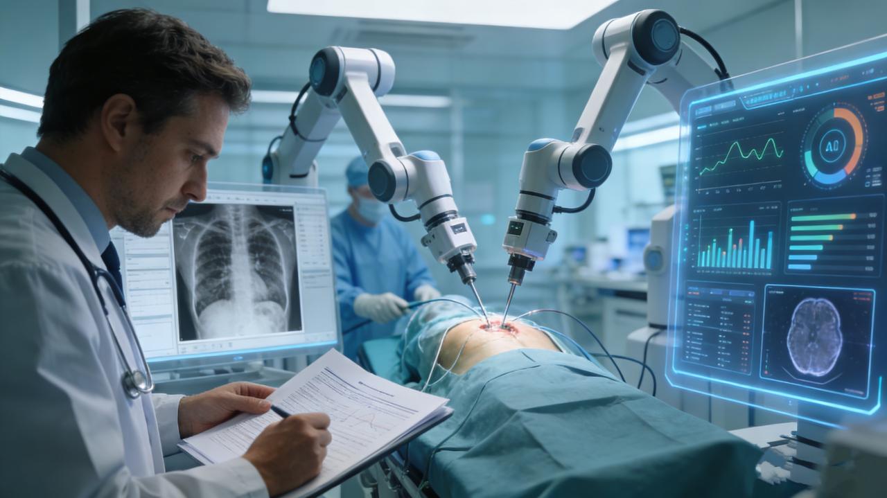 。
 一、AI的核心价值：做高效“辅助手”
     影像与检验初筛：快速定位肺