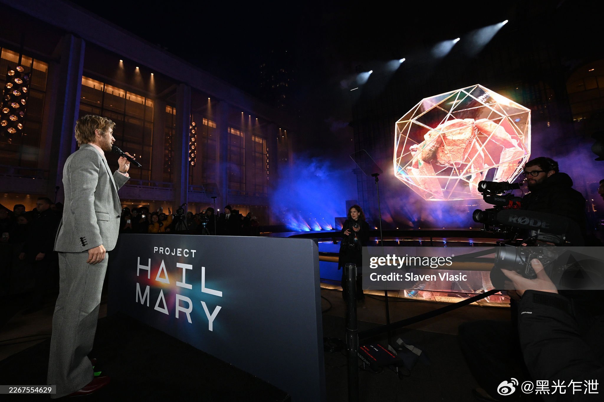 瑞恩·高斯林对来看《挽救计划》的观众们说：“6年前我拿到这个大纲，是我见过野心最