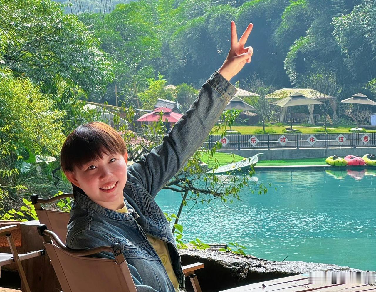 朱雨玲ins：求满几时满 知止方为止☀️ 
乒乓球