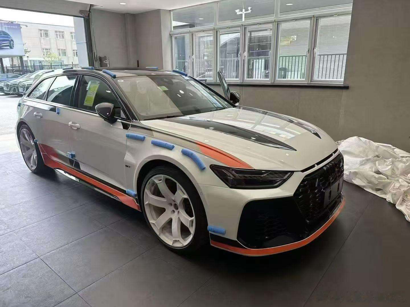 奥迪RS6 GT ，2000公里、传递 